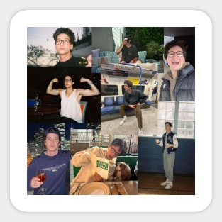 Milo Manheim Collage Sticker